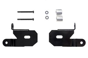 Jeep Wrangler JL Light Mount Bracket Set - A-Pillar - KC HiLiTES - Black - `18-`24